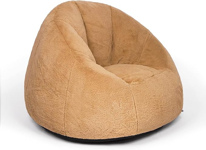 N&V Small Bean Bag Chair for Kids, Children Mini Bean Bag Sack, Foam Filling, Includes Removable ... | Amazon (US)