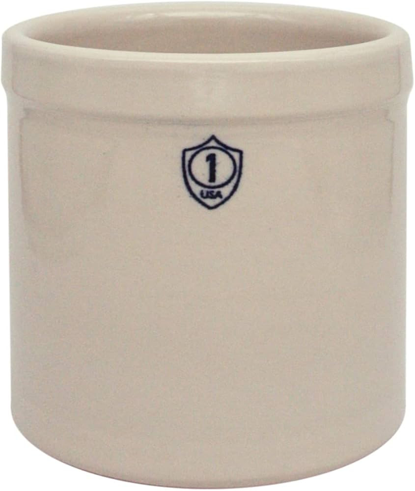 Gardener's Supply Company Ohio Stoneware 1GC Crock 7-34/"x8-1/4-1 Gallon | Amazon (US)