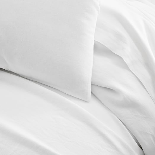European Flax Linen Duvet Cover & Shams | West Elm (US)