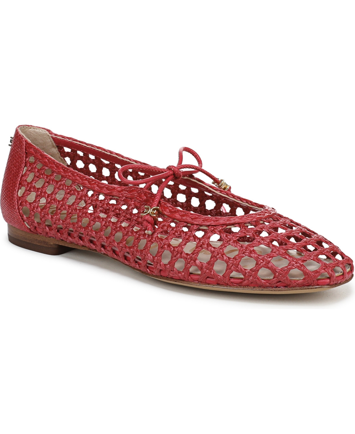Sam Edelman Women's Marcie Mary Jane Flats - Summer Red | Macy's