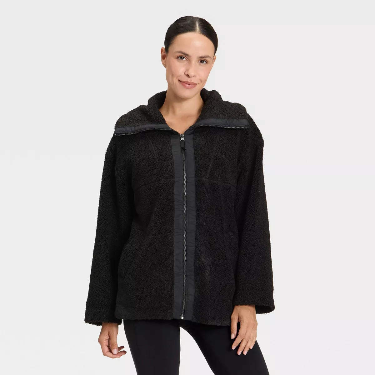 Women's High Pile Jacket - All In Motion™ | Target