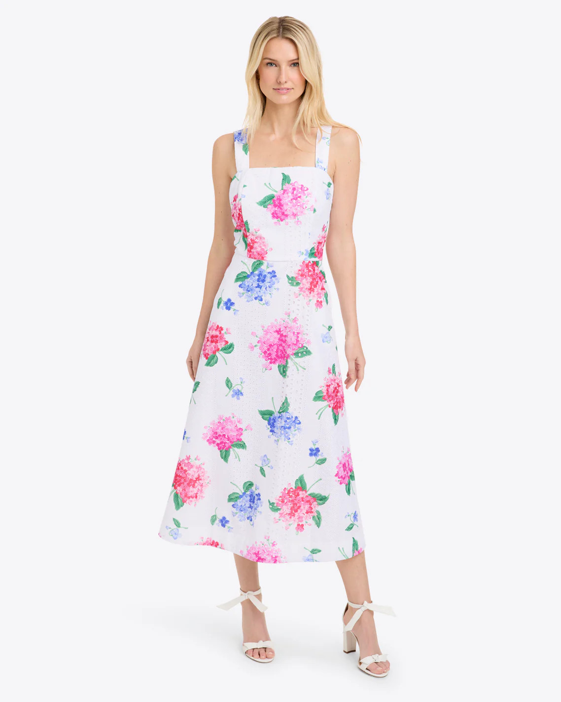 Josephine Love Circle Dress in Printed Eyelet | Draper James (US)
