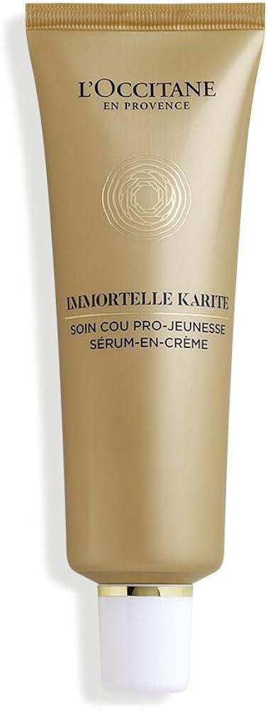 L'OCCITANE Immortelle Shea Neck Cream: Firm Neck Skin, Target Neck Lines, 1.7 Oz | Amazon (US)