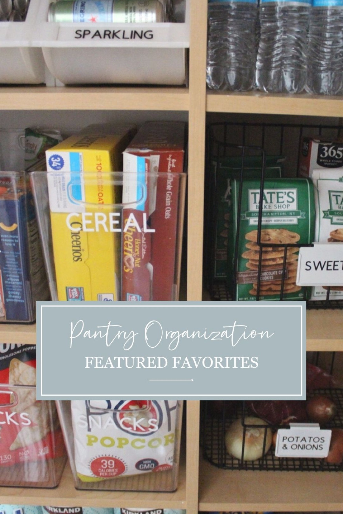 Kitchen Pantry Organization | Organized Snacks 

#LTKhome