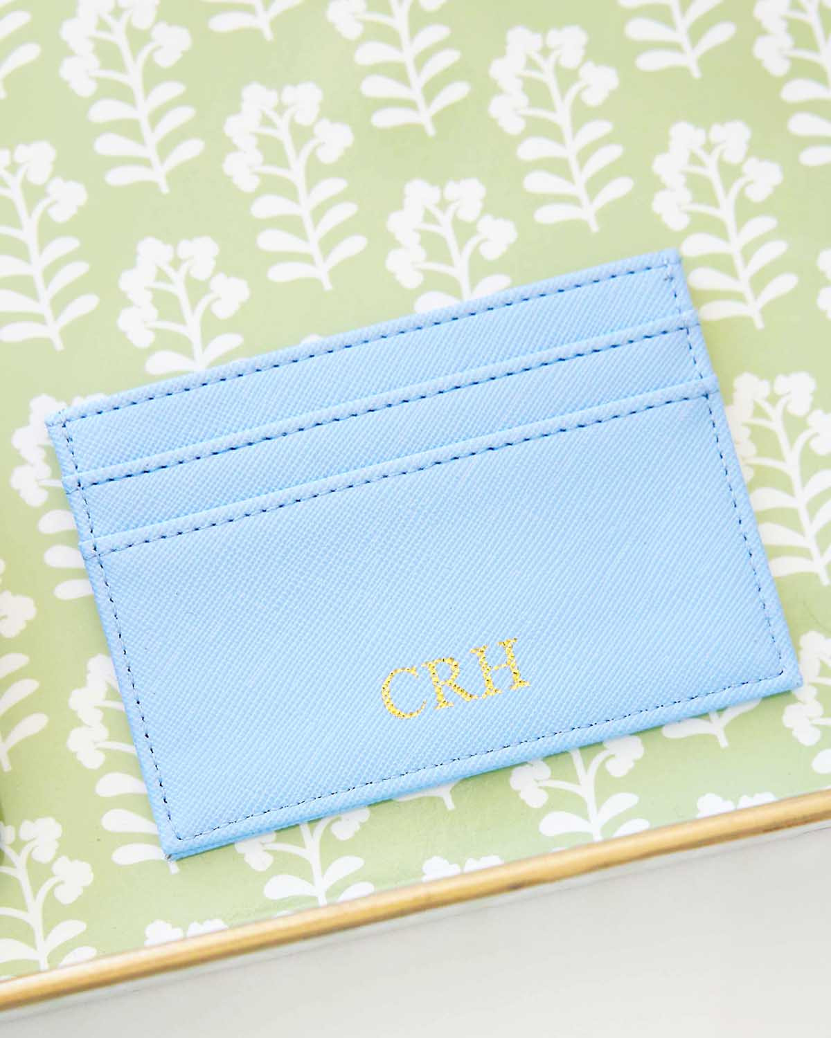 Monogram Card Holder | The Monogram Corner