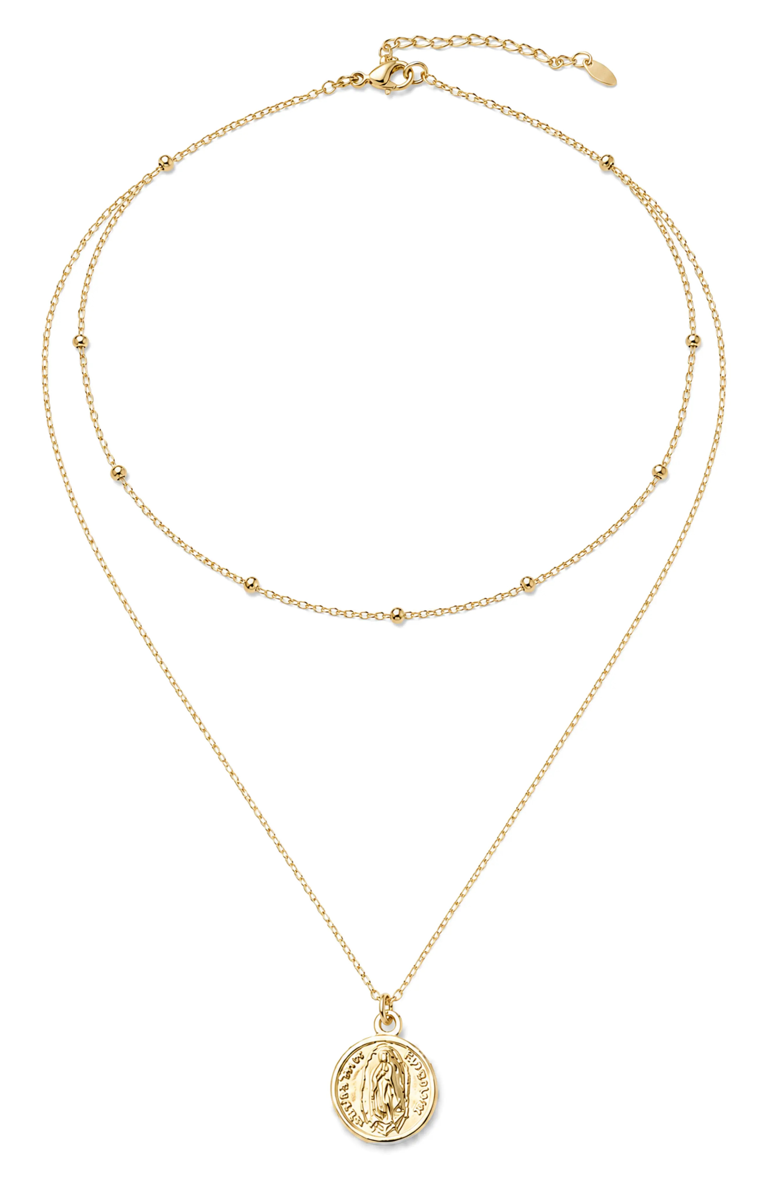 ARGENTO VIVO Guadalupe Double Layer Necklace (Women) | Nordstrom | Nordstrom