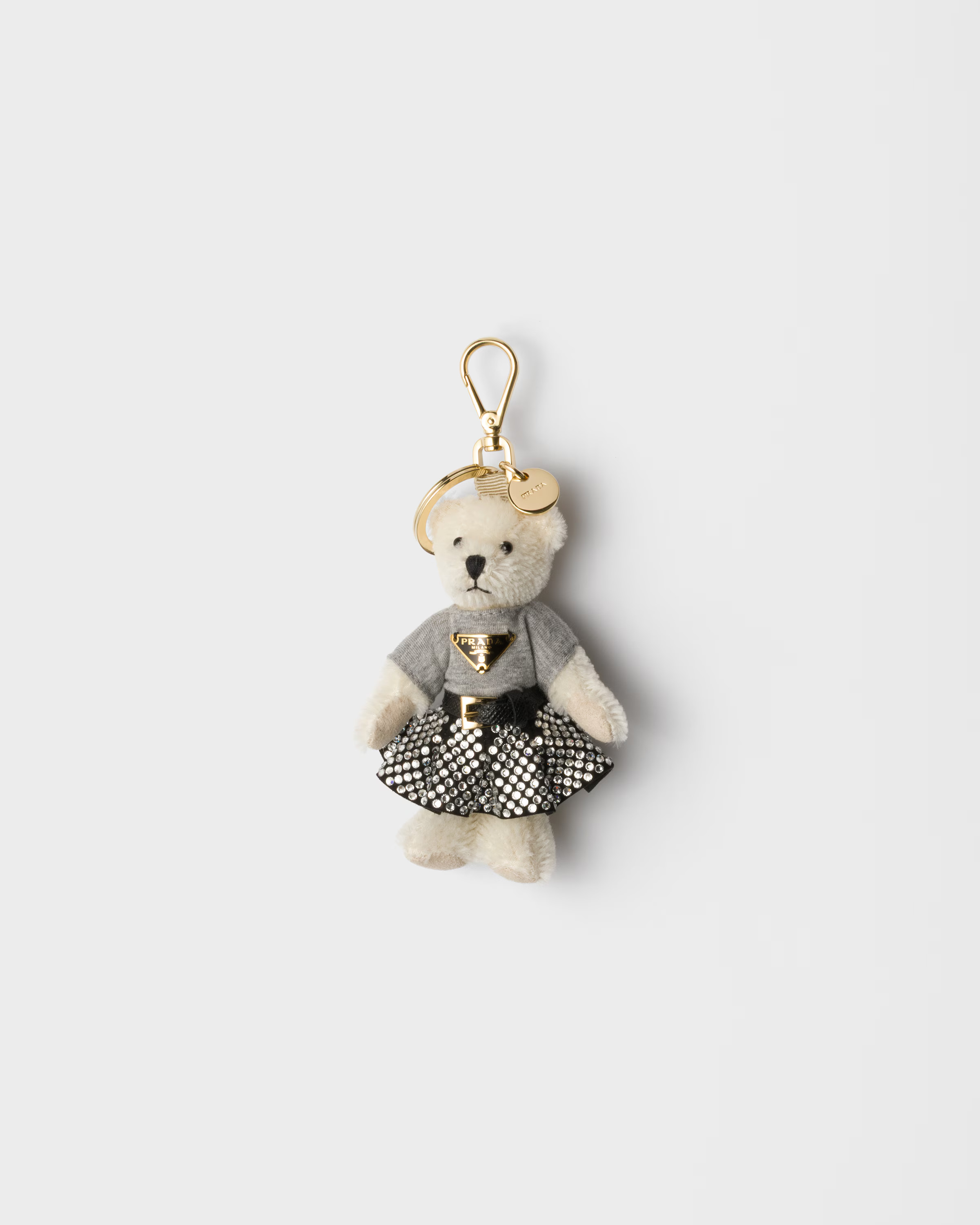 Teddy keychain charm | Prada UK
