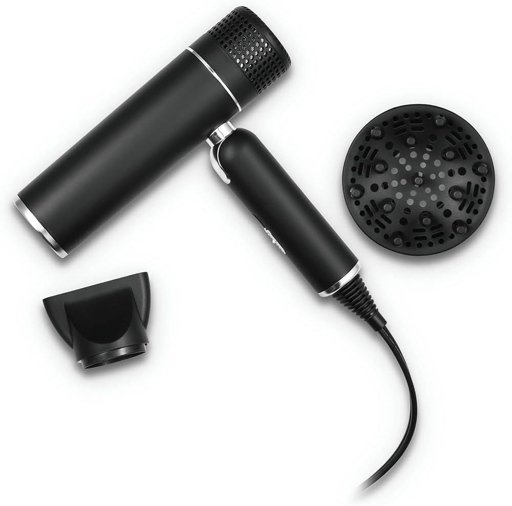 StyleCraft Ace Foldable Lightweight Hair Dryer with Powerful Motor with Diffuser and Concentrator... | Amazon (US)