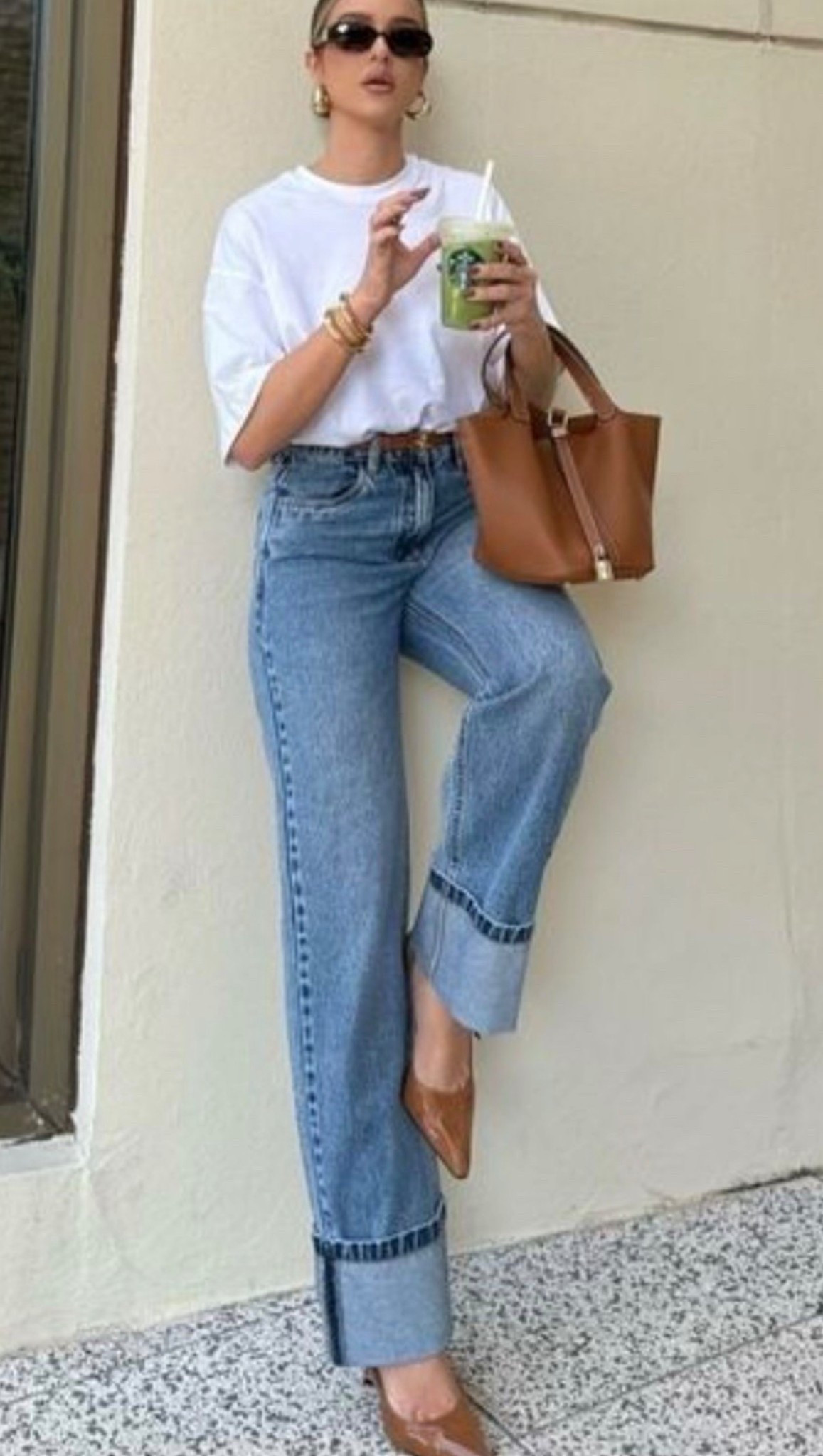 Recreate the look - Spring style inspo from Pinterest to your cart! Linking like and similar items to help you re-create this look and style from Pinterest 🤎


#trending outfit
#Pinterest outfit inspo
#Pinterest inspired
#dressy casual
#the look for less  
#white tee
#white tshirt 
#high waisted jeans
#cuffed jeans
#straight leg jeans 
#designer Jeans  
#medium wash denim
#patent leather pumps
#brown pumps
#high heels 
#closed toe heels 
#leather handbag
#bucket bag
#work tote
#tote handbag
#designer handbag  
#Amazon handbag 
#revolve fashion finds  
#Amazon fashion
#Amazon fashion finds
#nordstrom fashion
#nordstrom finds
#anthropologie find
#anthropologie fashion 
#designer fashion
#spring fashion
#spring transition outfit
#spring style Inspo 
#style inspo
#fashion inspo
#outfit inspo
#casual style
#elevated casual
#casual outfit
#classic style 
#casual chic 
#casual office  
#office outfit inspo
#workwear 
#polished look
#weekend style
#easy weekend outfitt
#day date outfit
#wine tasting outfit  
#mom style 
#mom outfit 
#errands outfit  
#travel outfit 
#travel style 
#site seeing outfit 
#European vacation 
#street style
#new York style
#city outfit 
#pinterest inspired
#photo credit to Pinterest 
#ootd #LTKSpringSale

#LTKSeasonal #LTKootd