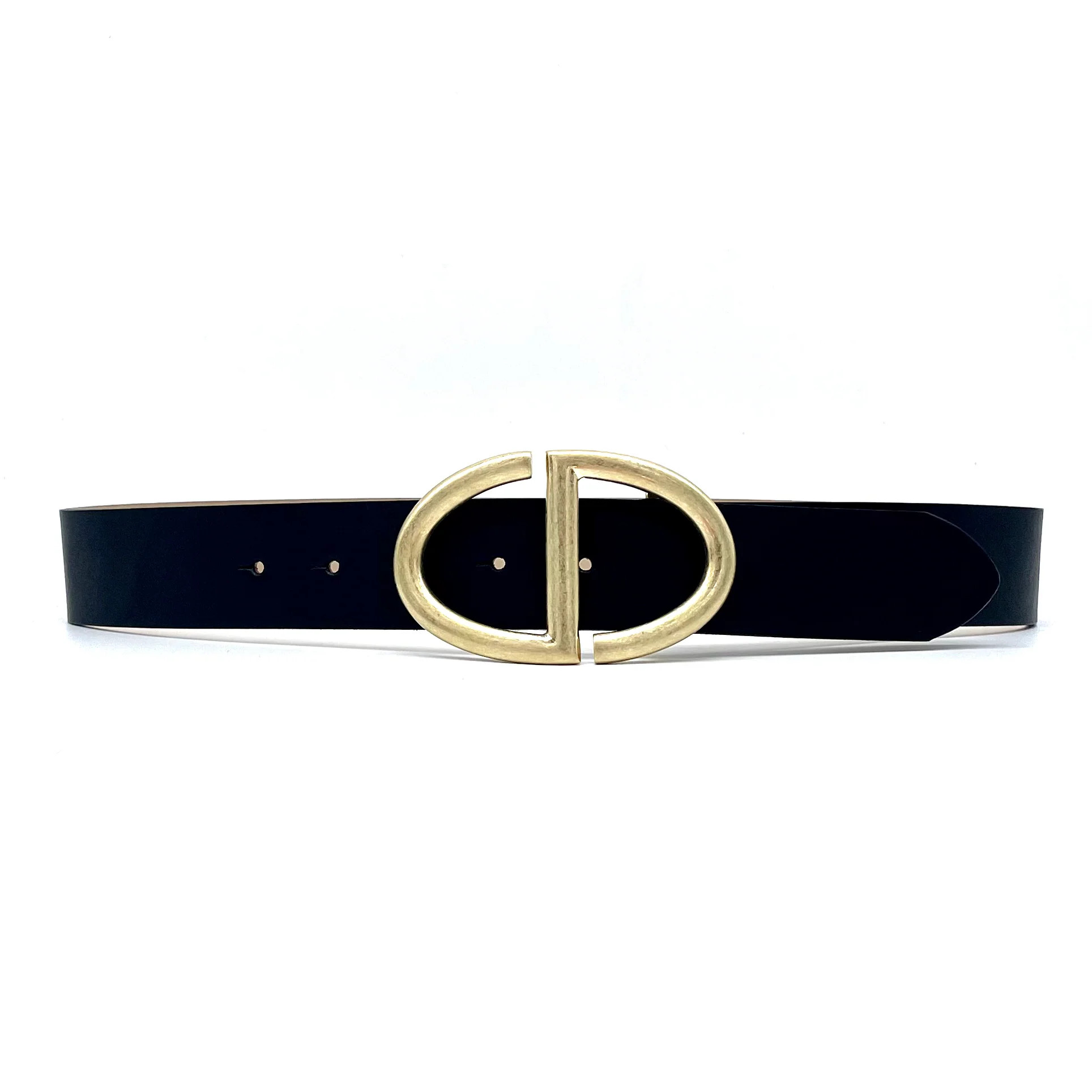 Scarlet Belt - Modern Black Feather Edge Unisex Belt | Streets Ahead | Streets Ahead Inc