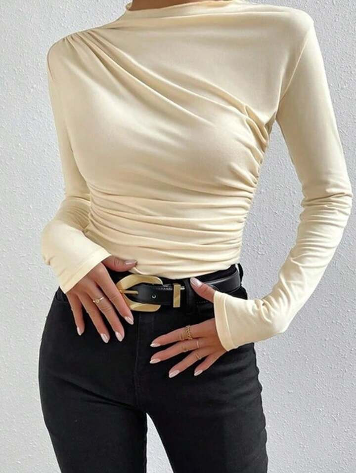 DAZY Women's Lace Patchwork Pocket Casual Sweatpants, Daily Wear | SHEIN