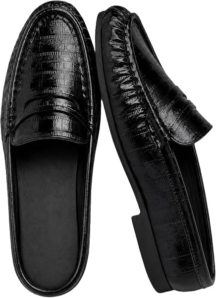 Coutgo Women's Mule Loafers Comfortable Slip On Shoes with Penny Strap Closed Toe Business Casual... | Amazon (US)
