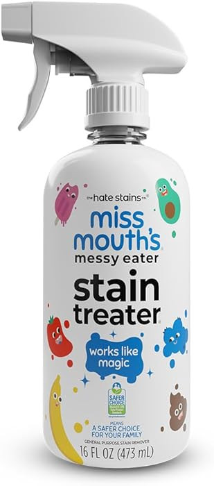 Miss Mouth's Messy Eater Stain Treater Spray - 16oz Stain Remover - Newborn & Baby Essentials - N... | Amazon (US)