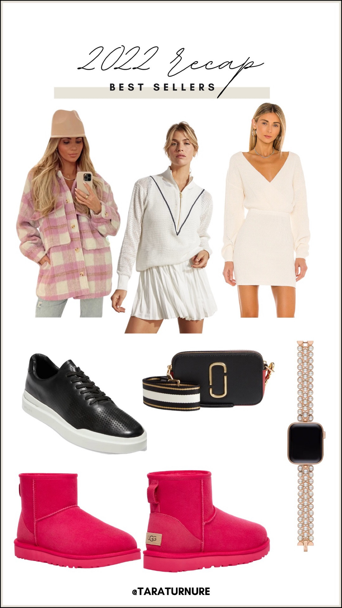 2022 best sellers - 2022 recap - marc Jacobs snapshot bag - revolve dress - vici shacket - collared sweater - Kate spade Apple Watch band 

#LTKstyletip #LTKFind #LTKSeasonal