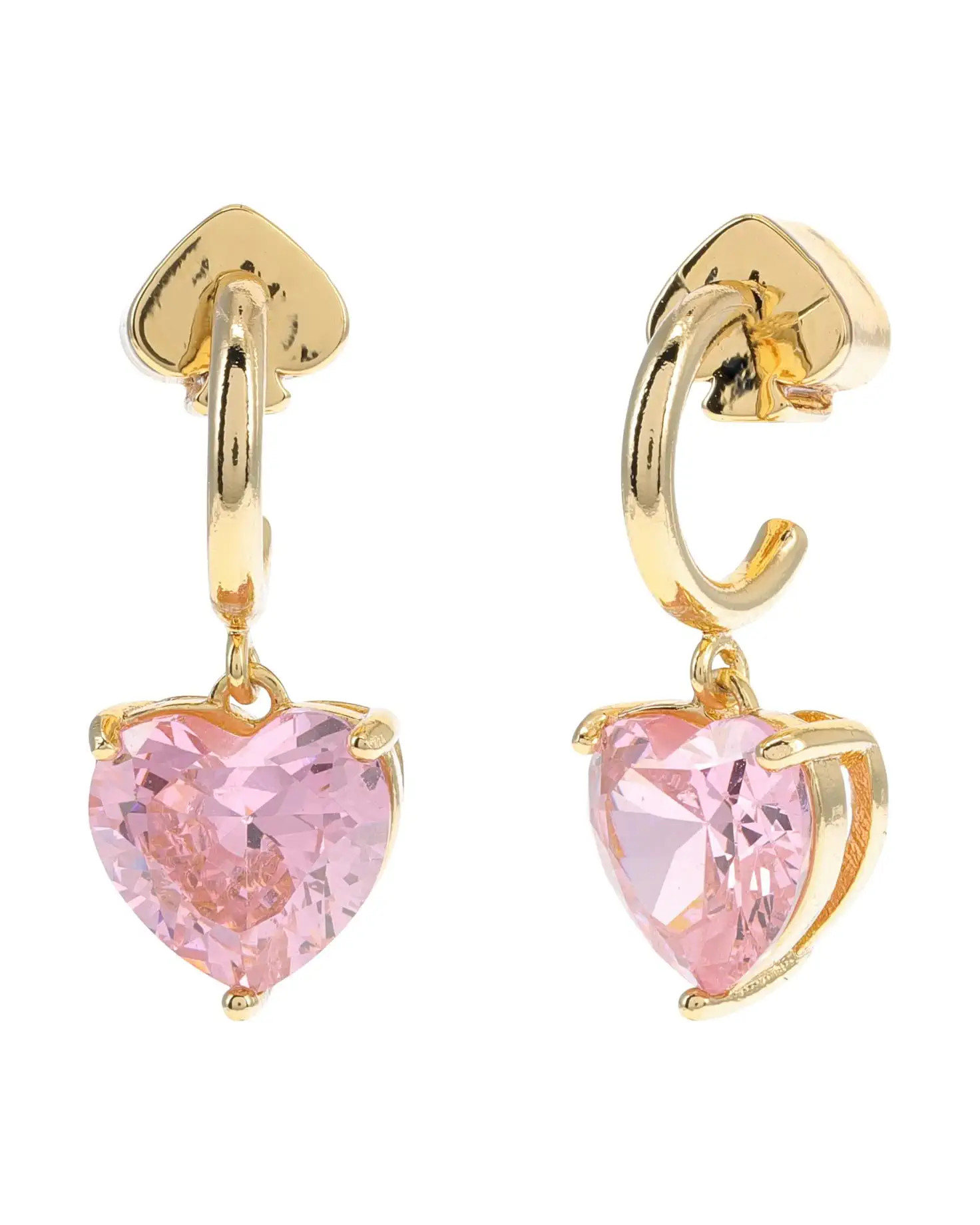 Kate Spade New York My Love Heart Huggies Earrings | Zappos