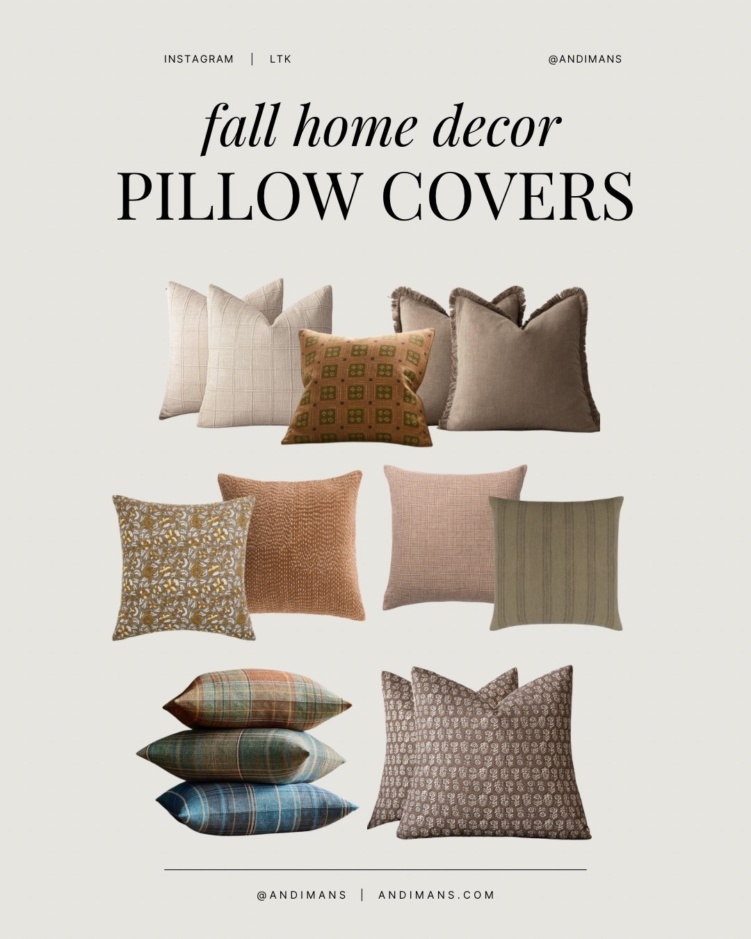 Fall pillow color for your fall home decor.

#LTKFindsUnder100 #LTKHome #LTKSeasonal