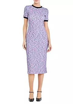 Rainbow Knit Midi Dress | Belk