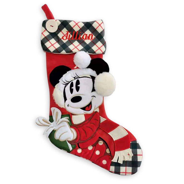 Minnie Mouse Holiday Stocking – Personalized | Walmart (US)