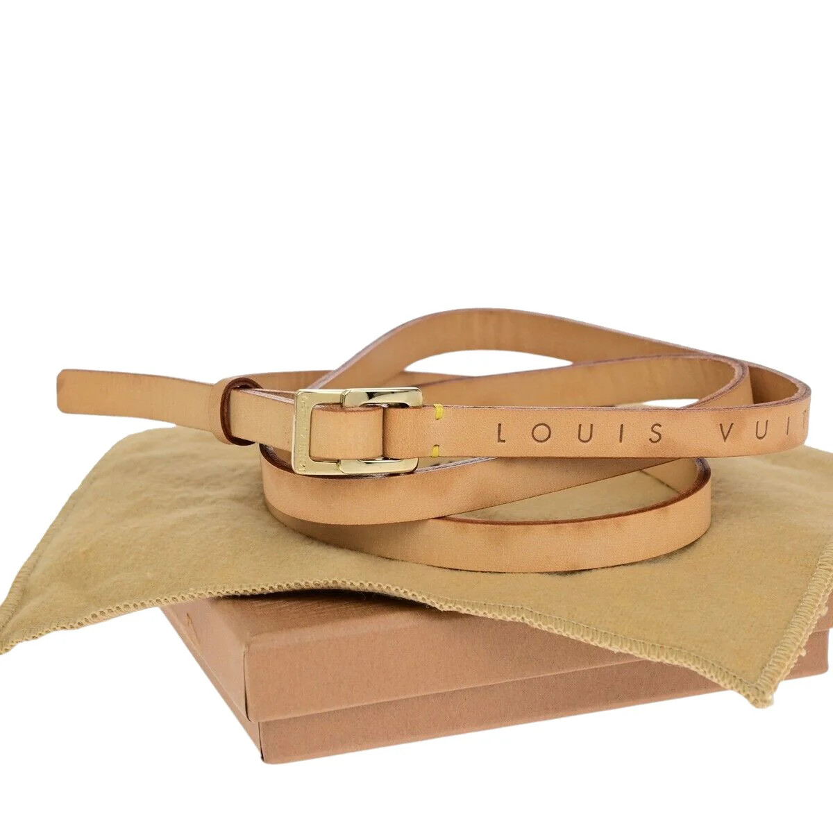 Louis Vuitton Leather Belt (Pre-Owned) | Shop Simon