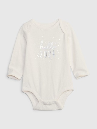 Baby First Favorites Organic Cotton Bodysuit | Gap (US)