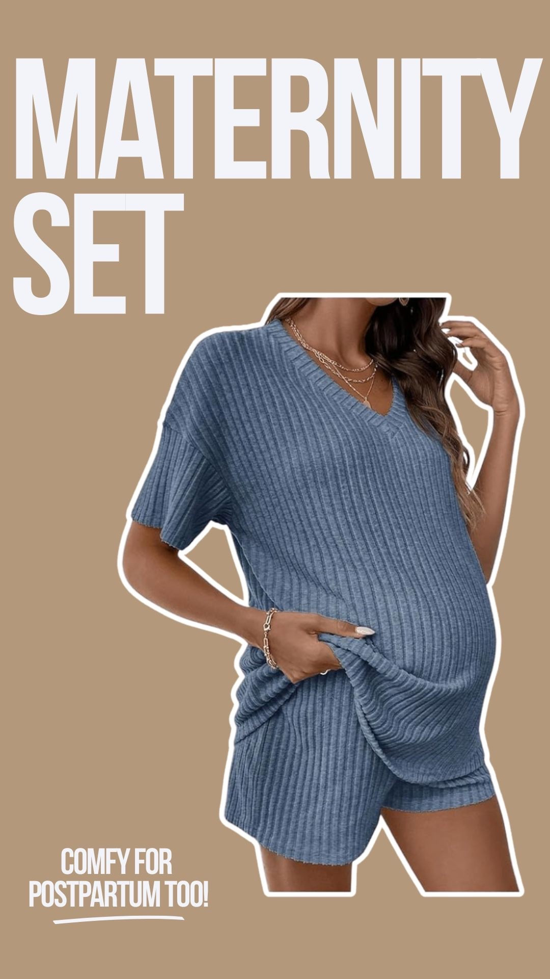 cozy and affordable amazon maternity set - comes in multiple colors 

#LTKBump #LTKStyleTip #LTKFindsUnder50