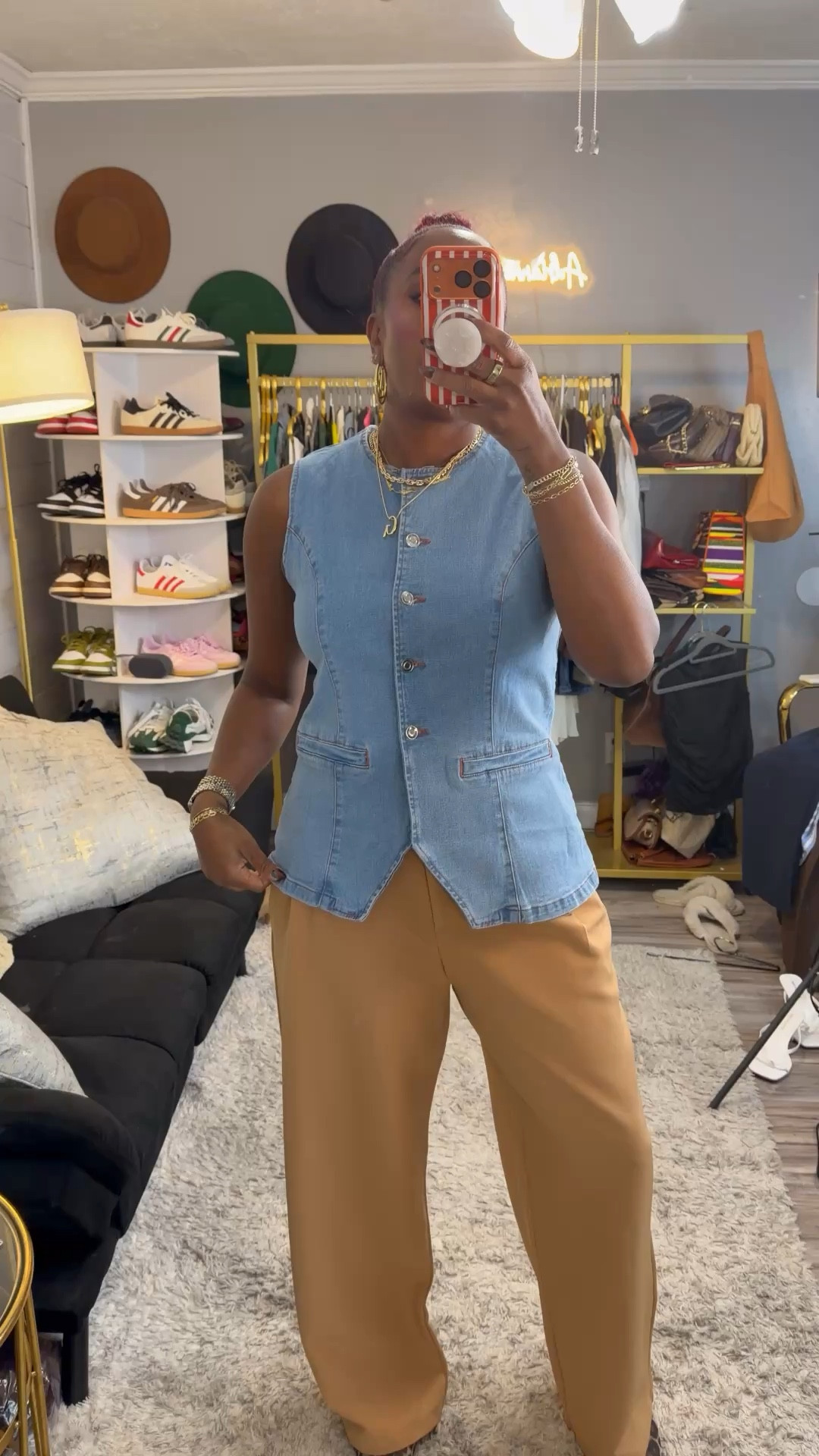 Amazon trousers that look designer but are under $40 👏🏽
✨ High-waisted
✨ Wrinkle-proof + breathable
✨ Two inseams (petite/tall friendly)
✨ Sizes XS–XL
Styled 6 ways — perfect for work, travel, and girls’ night out 💼🖤 khaki size large all others are medium 

#AmazonFashion #LTKFinds #LTKFall #AffordableStyle #WorkwearChic #WideLegTrousers #AmazonMustHaves #OfficeStyle #AmazonOOTD #GraceInTheEveryday

#LTKStyleTip 

Follow my LTK @AdrianneMG on the @shop.LTK app to view this post and get my exclusive app-only content!

#liketkit #LTKWorkwear #LTKOver40 #LTKMidsize