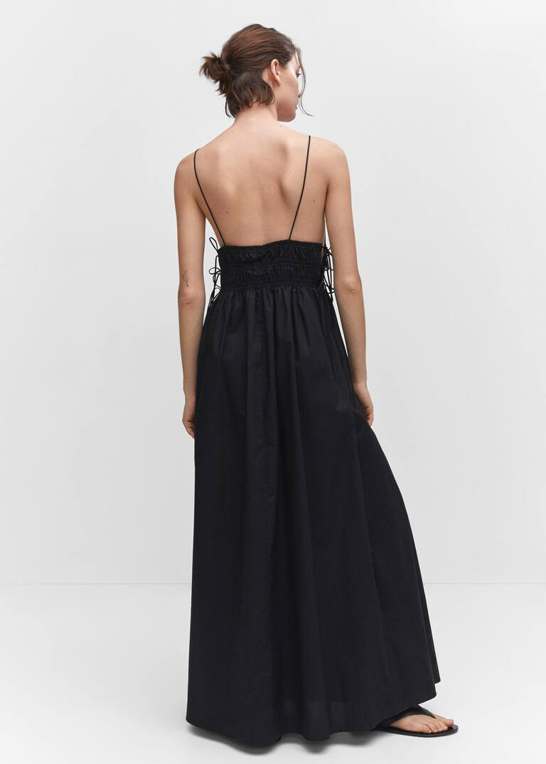 Search: Black tie side dress (2) | Mango United Kingdom | MANGO (UK)
