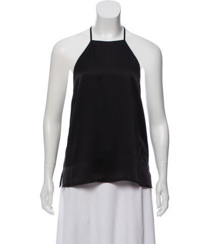 Cami NYC Silk Bow-Accented Top Black Cami NYC Silk Bow-Accented Top | The RealReal