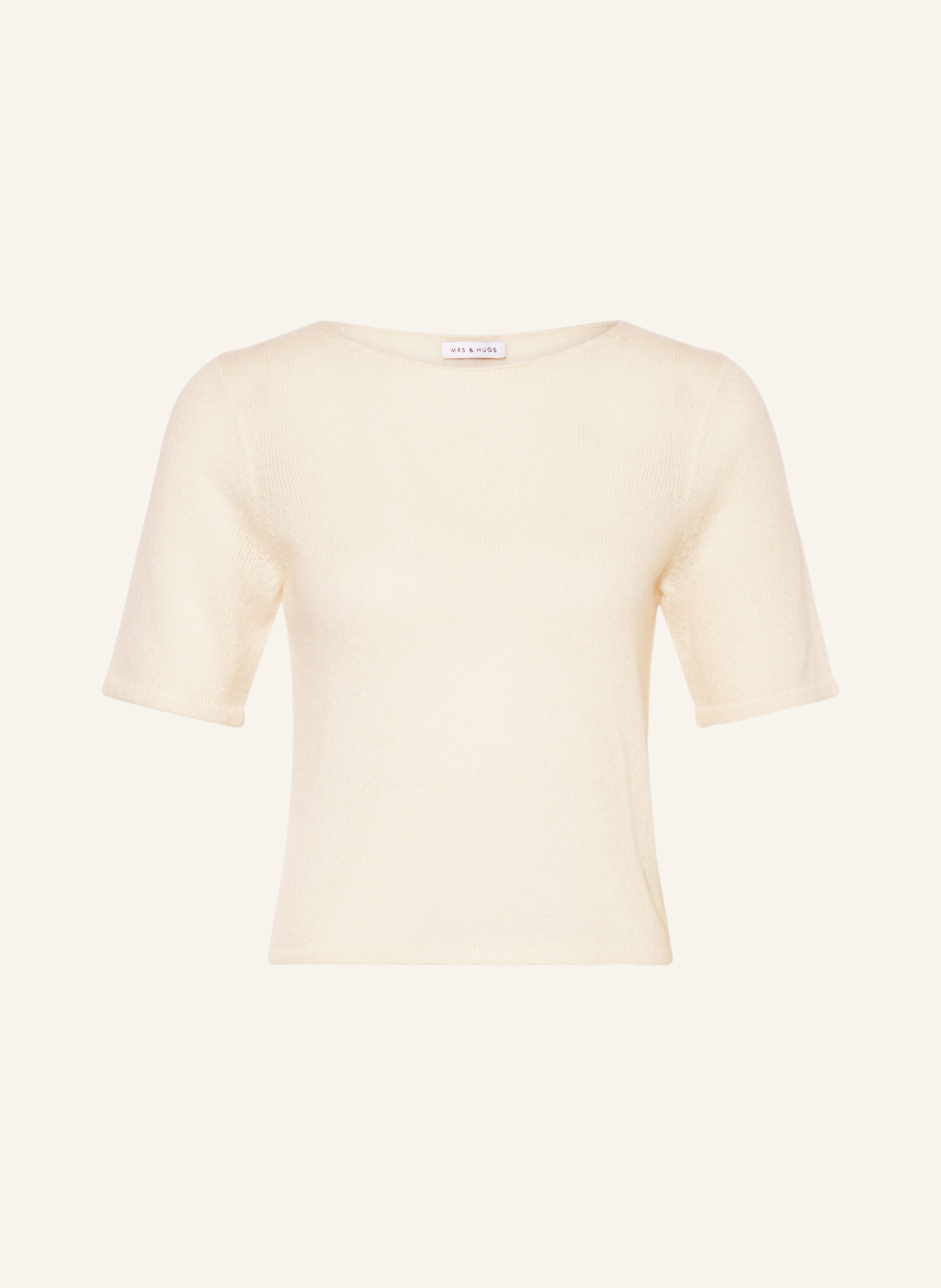 MRS & HUGS Strickshirt aus Cashmere in ecru | Breuninger (DACH)