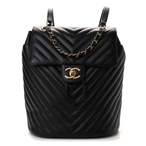 CHANEL

Calfskin Chevron Quilted Small Urban Spirit Backpack Black | Fashionphile