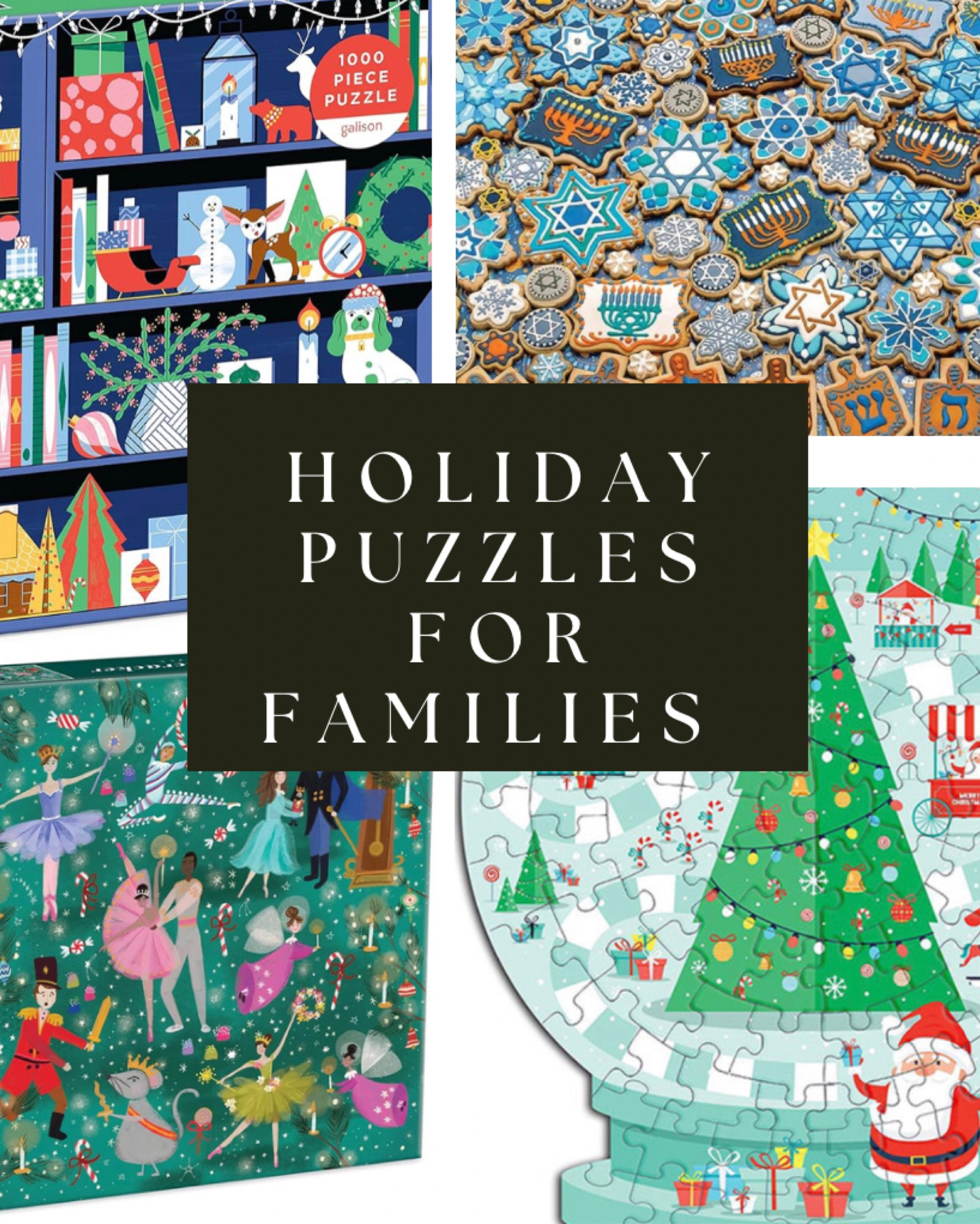 It’s holiday puzzle szn for all of the elves out there… here are some favorites with different piece counts. You really can’t beat a Christmas puzzle!

#LTKGiftGuide #LTKHoliday #LTKSeasonal