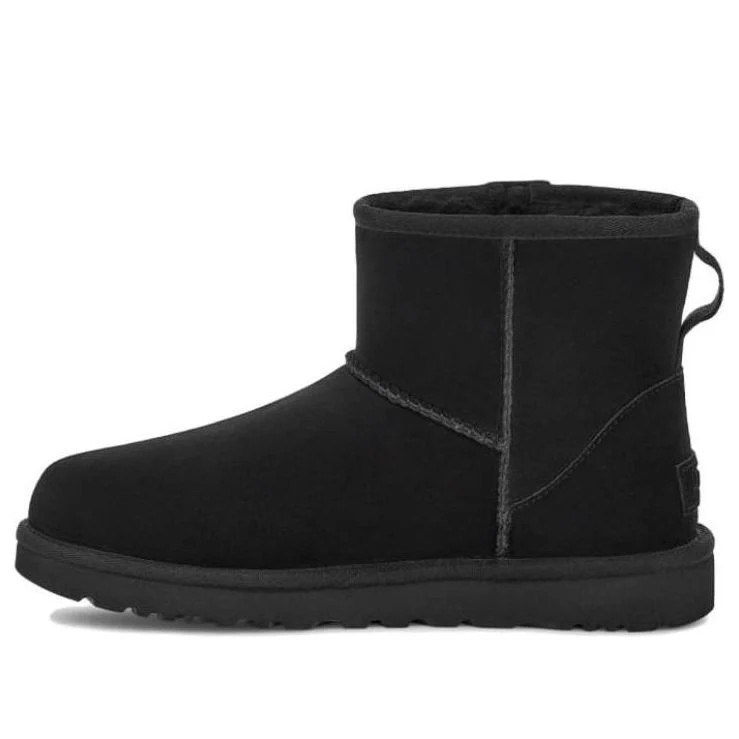 (WMNS) UGG Classic Mini Bailey Zip Boot 'Black' | KICKS CREW
