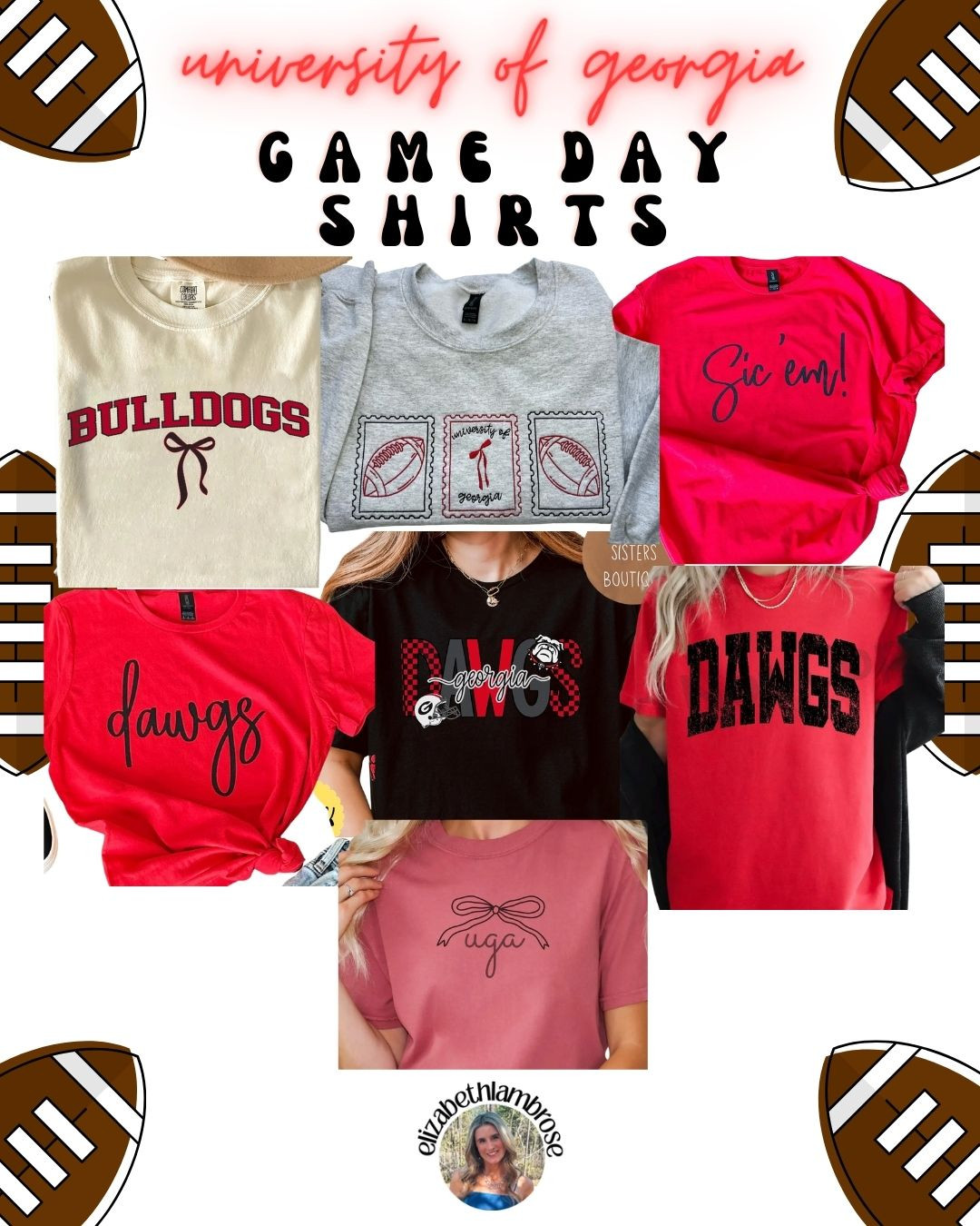 Georgia Bulldog game day attire! loving these cute shirt options!  

 #LTKSeasonal #LTKU #LTKStyleTip