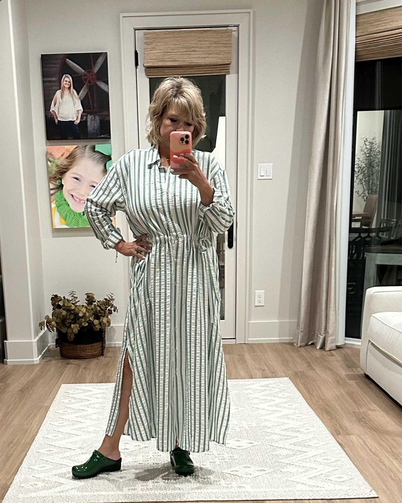 The must have Target dress!  Super flattering and runs big!  I’m in an XS!  It can be adjusted on the waist and has slits on each side of the skirt. 
(It comes in multiple colors.)
RUN!  Always remember shopping Target online is super easy!!
The green clogs. I adore them and have the best time wearing them!  Super comfortable.  Multiple colors!!  TTS. 

#LTKtarget

#LTKFindsUnder50 #LTKShoeCrush