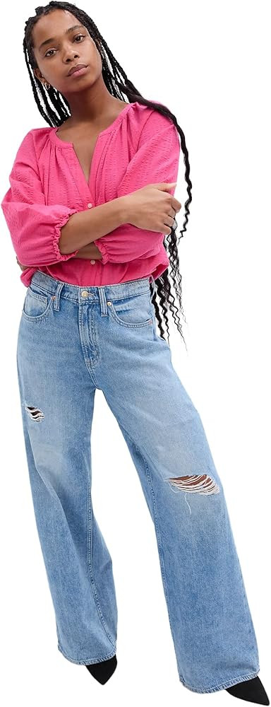 GAP Women's Wide Leg Jeans | Amazon (US)