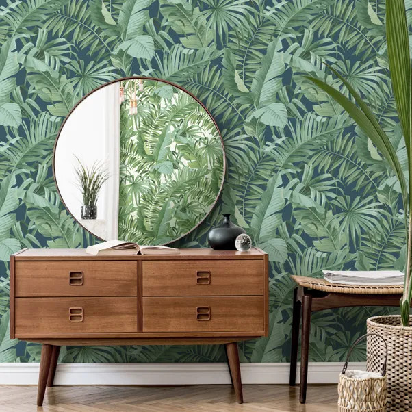 Tropical Maui Wallpaper | Dunelm