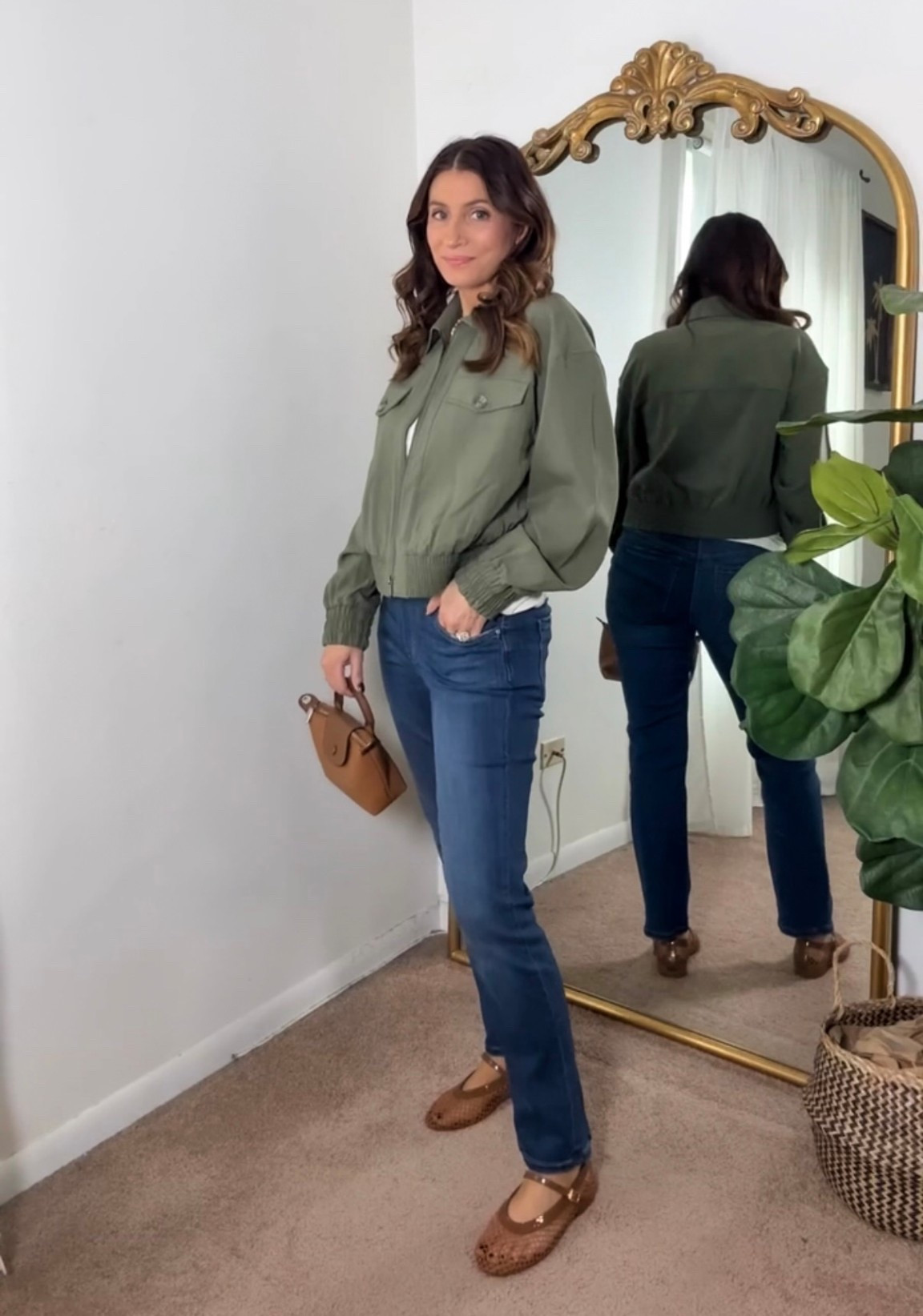Cigarette Jeans are the new skinny jeans! 
Green Jacket (size small)
Short Sleeve Tee (size small)
Jeans (size 4)
Trending for Spring
Style them with heels or flats, dressy or casual
Straight leg jeans

#LTKSeasonal #LTKOver40 #LTKootd