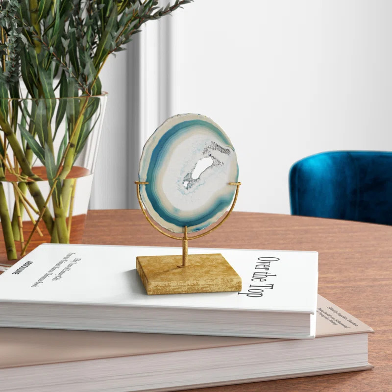 Navasota Decorative Agate Décor | Wayfair North America