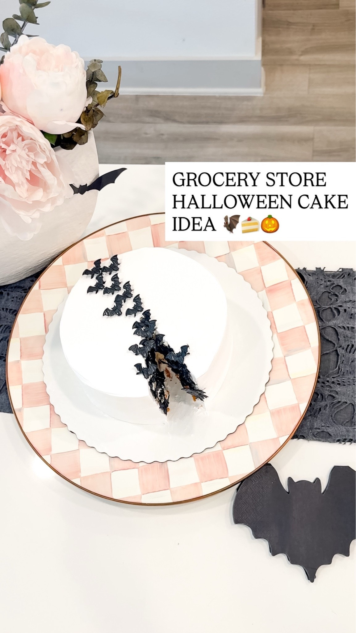 Links to make any plain grocery store cake bat-tey 🦇