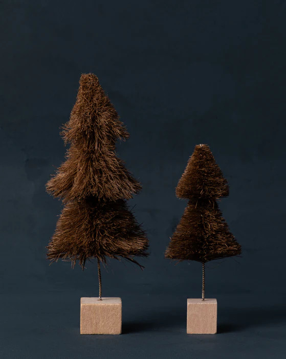 Brown Sisal Bottle Brush Tree | McGee & Co.