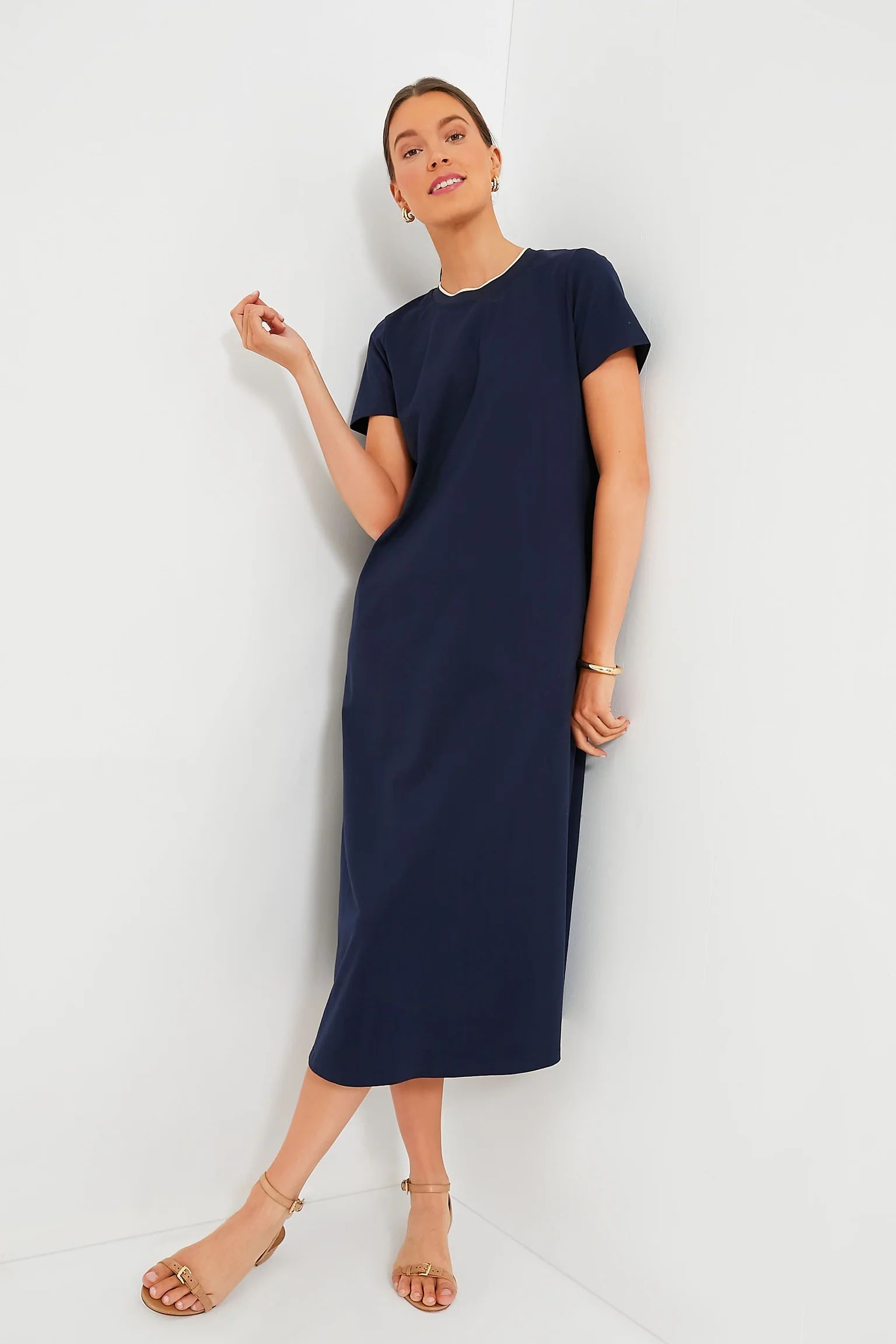 Navy Colbie Maxi Dress | Tuckernuck (US)