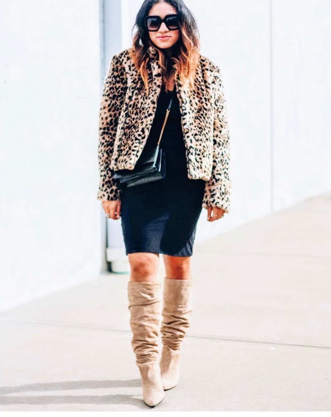 Leopard faux fur coat
James perse LBD
midi dress
Slouchy boots
Stuart Weitzman boots
YSL bag
Winter style 


#LTKFindsUnder100 #LTKHoliday #LTKgrwm
