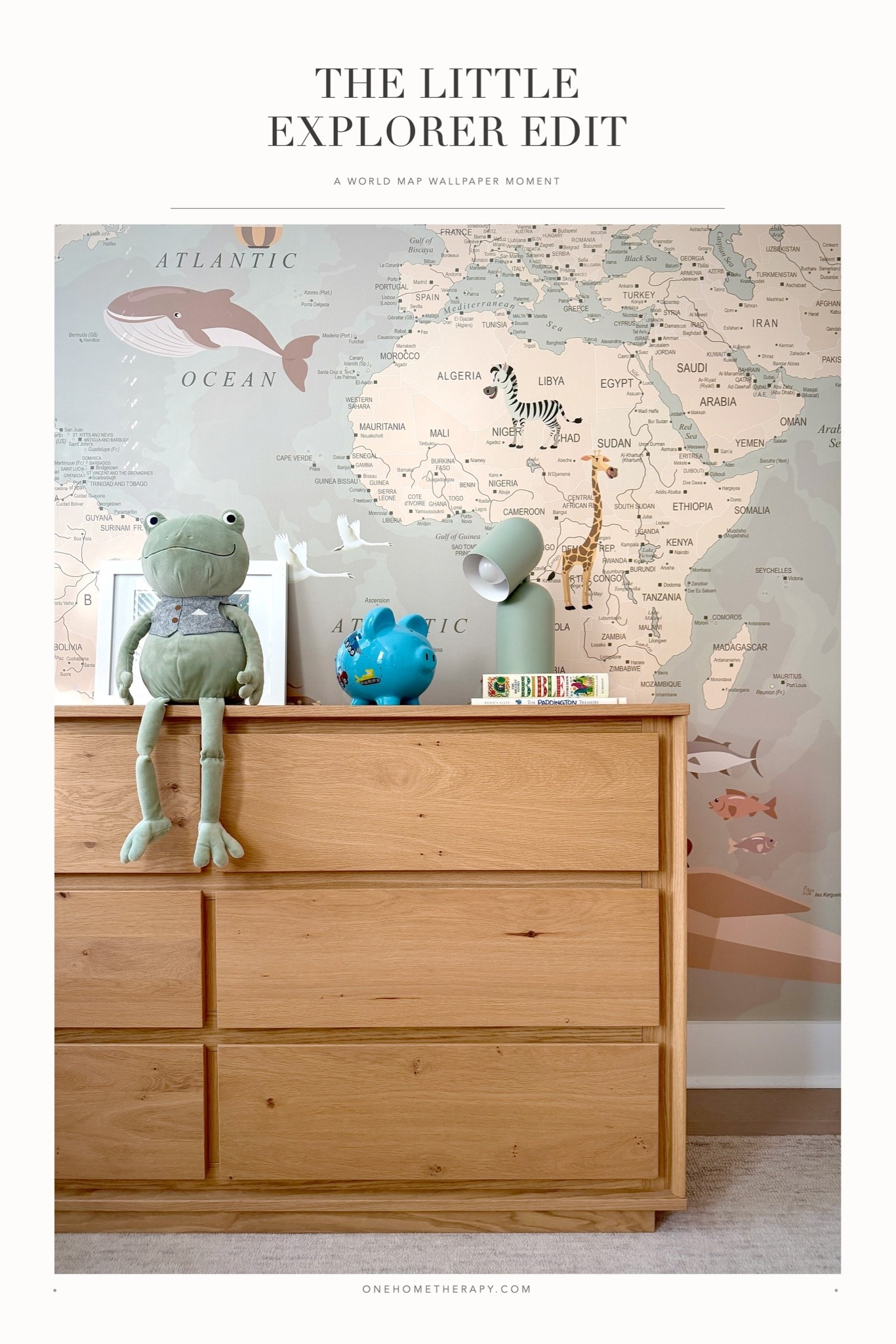 A little corner of the world, right at home. 🌍 From whale sightings to zebra crossings, this room is made for big dreams and tiny adventures.
#KidsRoomDecor #NurseryInspo #BoysRoomDecor #WorldMapWallpaper #KidsInteriorDesign #PlayroomInspo #HomeDecorInspo #LittleExplorer #NurseryDecor #OneHomeTherapy

#LTKKids #LTKHome #LTKU