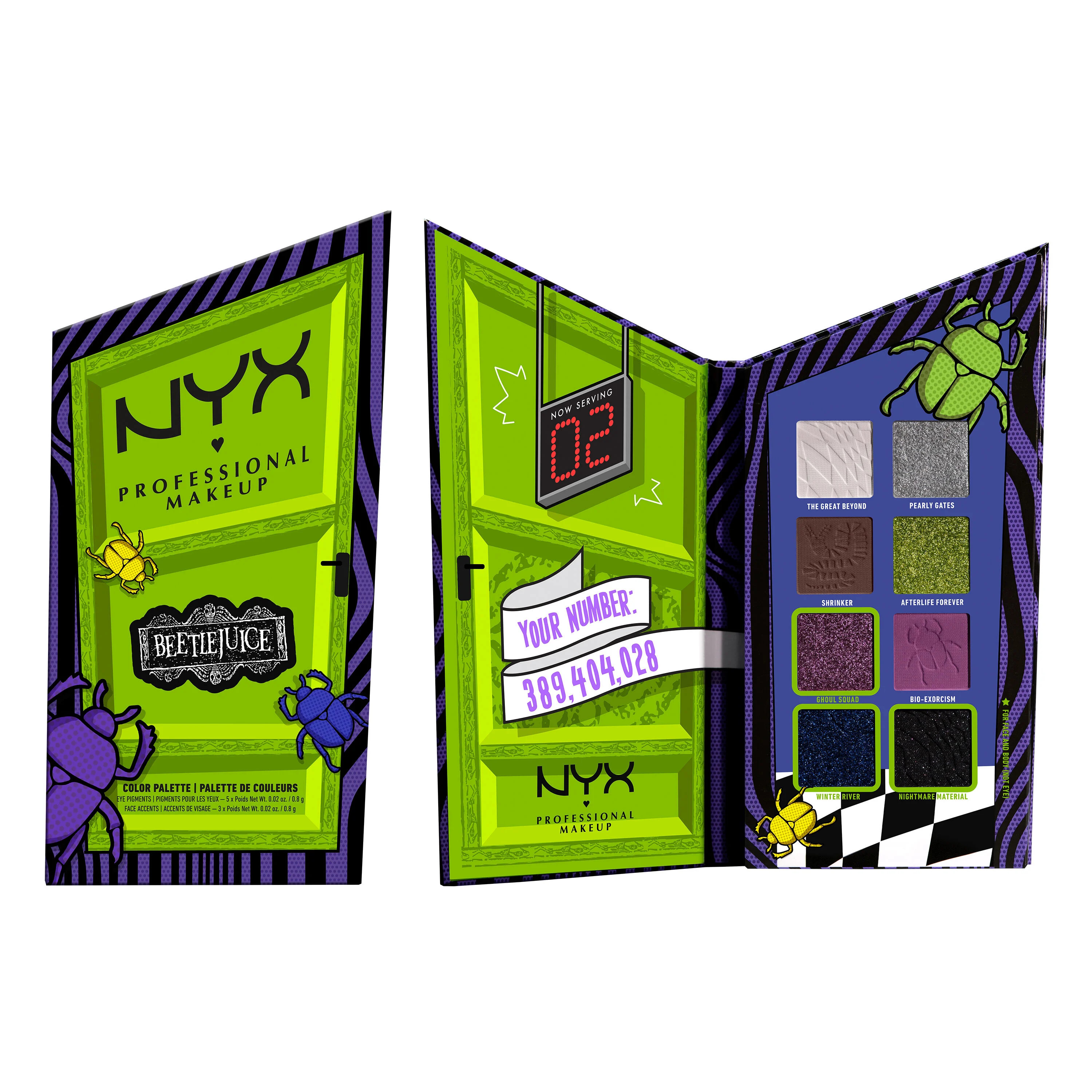Beetlejuice Color Palette | NYX Professional Makeup | NYX Professional Makeup (US)
