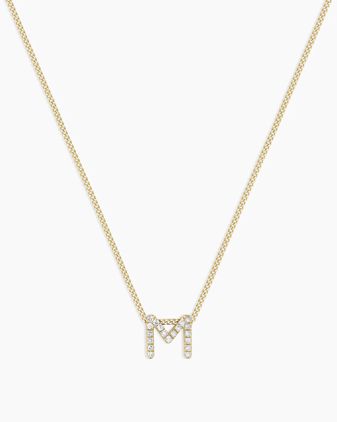 Diamond Alphabet Necklace | gorjana