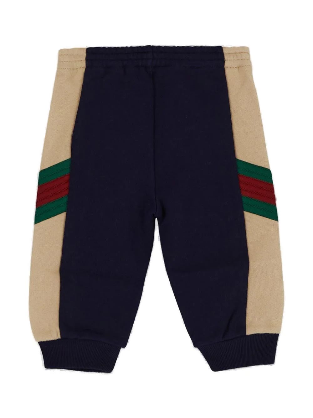 Gucci Kids Web-Stripe Trim Tapered Pants | Cettire Global