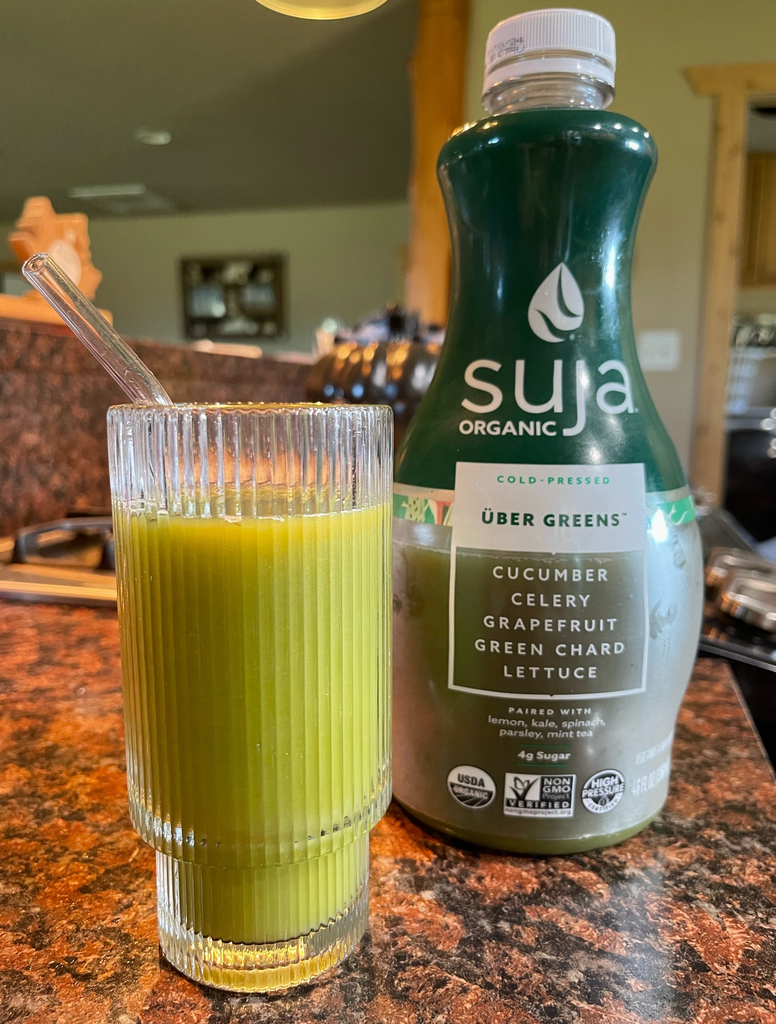 Morning Greens 🥬 

(Amazon ribbed glasses & glass straws)

#LTKFindsUnder50 #LTKHome