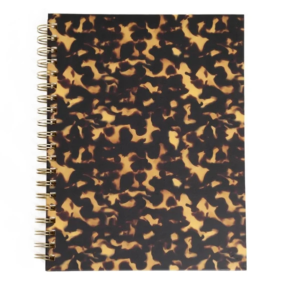 Pearhead Tortoiseshell Spiral Notebook, College-Ruled, 8 x 10.5 Inches | Walmart (US)