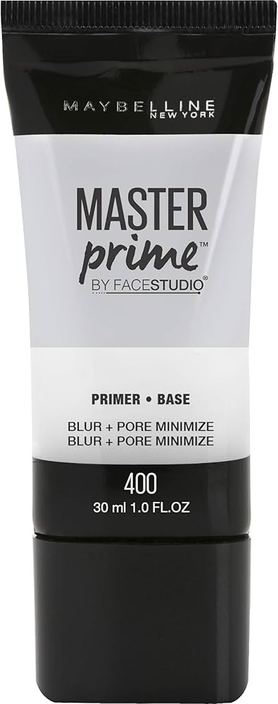 Maybelline New York Facestudio Master Prime Primer Makeup, Blur + Pore Minimize, 1 fl. oz. | Amazon (US)