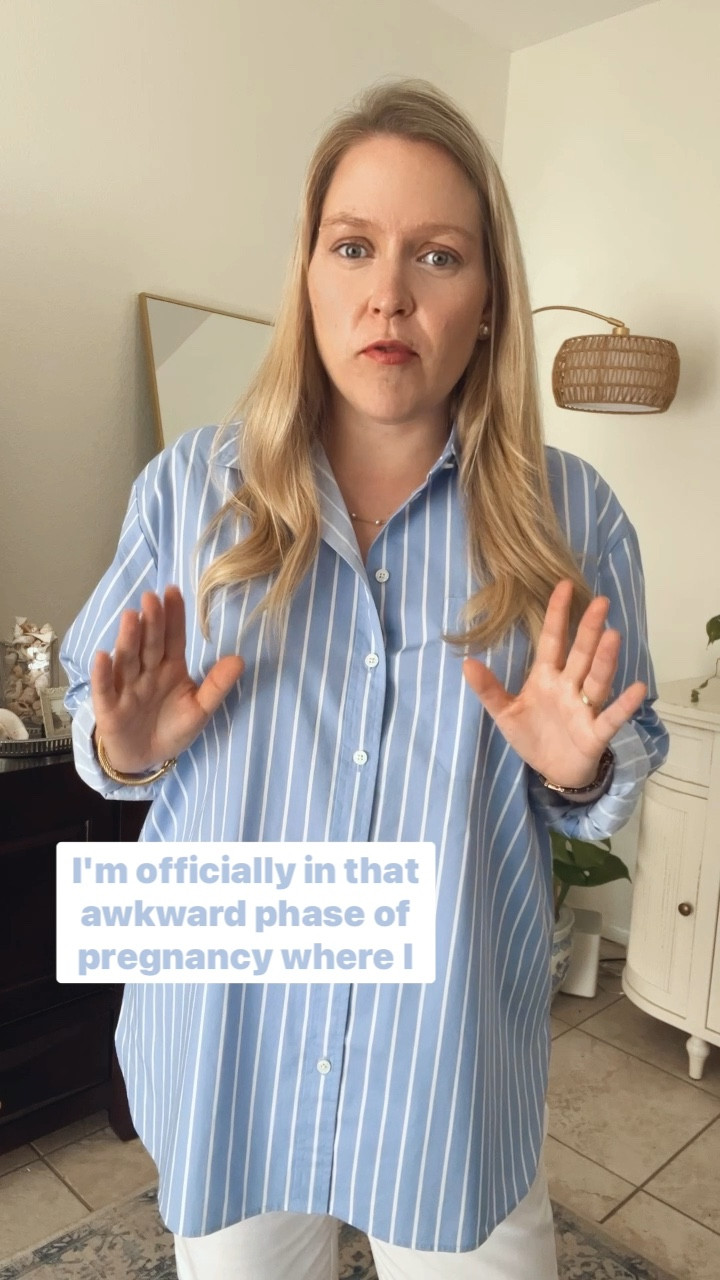 Turning to the classic boyfriend-style button-up to be a workhouse in my baby bump style and post-partum life 

#LTKBump #LTKStyleTip #LTKBaby